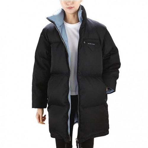Prada 2019 Womens Logo Long Down Padding - 프라다 2019 여성 로고 롱다운 패딩 Pra0714x.Size(s - xl). 네이비