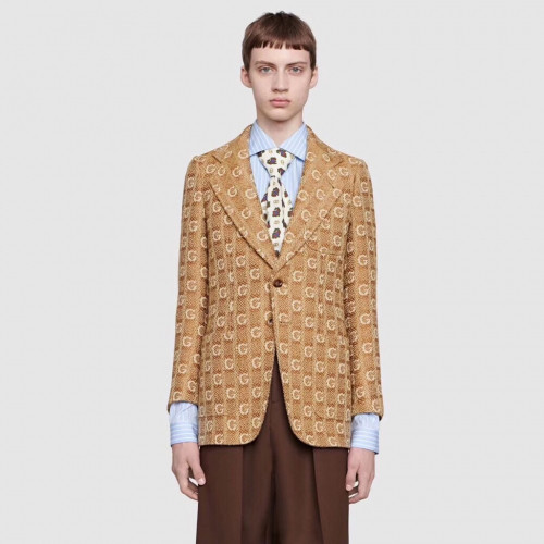 Gucci 2019 Mm/Wm Logo Casual Suit Jacket - 구찌 2019 남자 로고 캐쥬얼 슈트자켓 Guc01391x.Size(s - l).카키