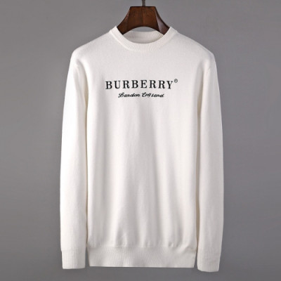 Burberry 2019 Mens Retro Logo Crew - neck Sweater - 버버리 2019 남성 레트로 로고 크루넥 스웨터  Bur01164x.Size(m - 3xl).아이보리
