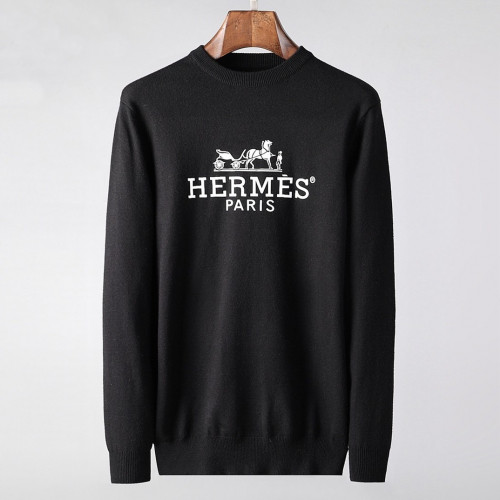 Hermes 2019 Mens Wool Round Sweater - 에르메스 2019 남성 울 라운드 스웨터 Her0317x.Size(m - 3xl).블랙