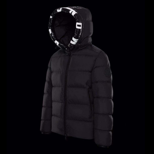 Moncler 2019 Mens Patch Logo Modern Down Padding - 몽클레어 2019 남성 패치 로고 모던 다운패딩 Moc0783x.Size(s - xl).블랙