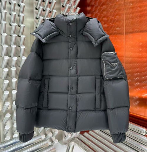 프라다 남성 다운 패딩 - Prada Mens Down Padding - Pra0743x