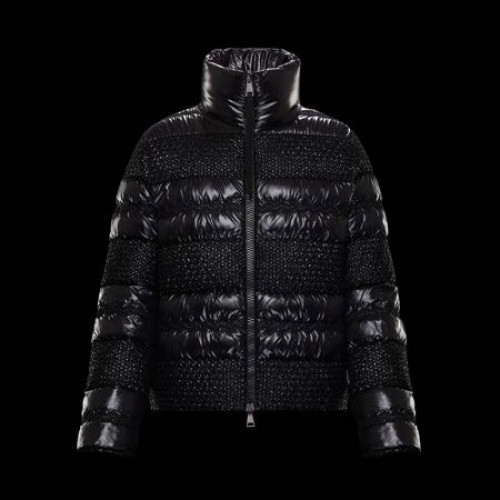 Moncler 2019  Womens Patch Logo Modern Long Down Padding - 몽클레어 2019 여성 패치 로고 모던 롱다운 패딩 Moc0851x.Size(s - l).블랙