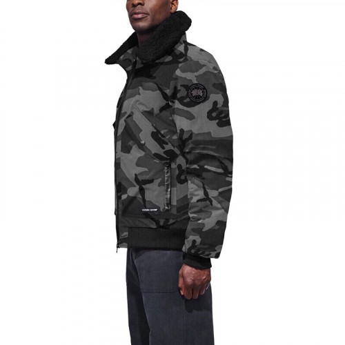 Canada goose 2019 Mens Patch Logo Casual Down Jacket - 캐나다구스 2019 남성 패치 로고 캐쥬얼 솜옷 자켓 Can0167x.Size(m - 2xl).그레이밀리터리