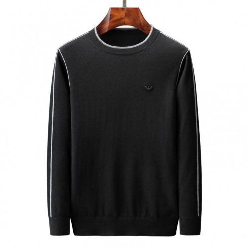 Armani 2019 Mens Crew -neck Wool Sweater - 알마니 2019 남성 크루넥 울 스웨터 Arm0341x.Size(m - 3xl).블랙