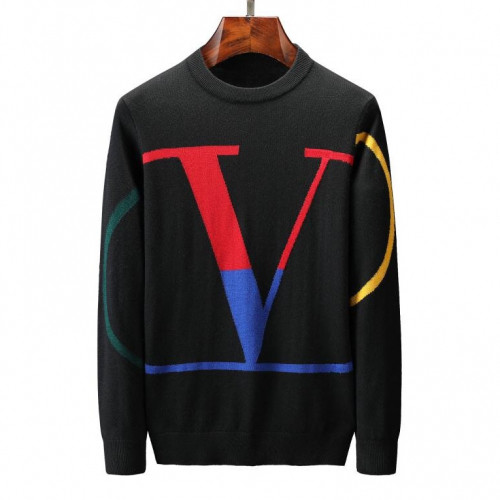 Valentino 2019 monogram Crew neck Sweater - 발렌티노 2019 남성 모노그램 크루넥 스웨터 Val0271x.Size (m - 3xl).블랙
