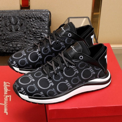 Ferragamo 2019 Mens Sneakers - 페라가모 2019 남성용 스니커즈, FGMS00112,Size(240 - 270).블랙
