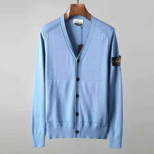 Stone Island 2019 Mens Casual Wool Cardigan - 스톤아일랜드 2019 남성 캐쥬얼 울 가디건 - sto40x