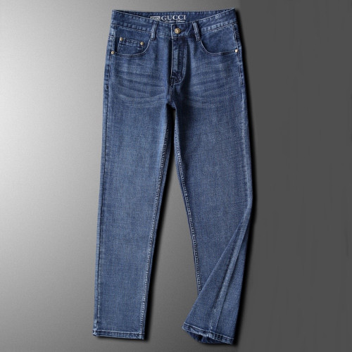 Gucci 2019 Mens Logo Business Denim Pants - 구찌 2019 남성 로고 비지니스 데님 팬츠 Guc01520x.Size(29 - 42).블루