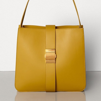 Bottega Veneta 2019 Marie Leather Shoulder Bag,30cm - 보테가 베네타 2019 마리 레더 여성용 숄더백 578344,BVB0409,30cm,옐로우