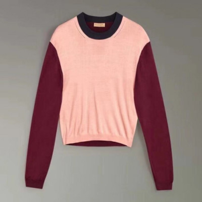 Burberry 2019 Womens Retro Logo Turtle - neck Sweater - 버버리 2019 여성 레트로 로고 터틀넥 스웨터 Bur01351x.Size(s - xl).레드