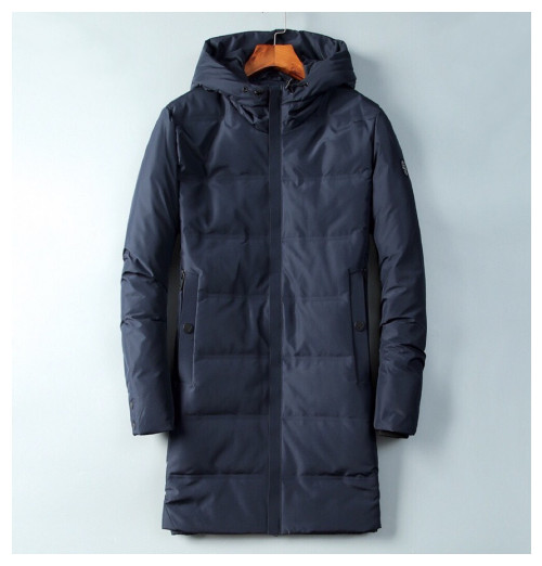 Moncler 2019 Mens Patch Logo Modern Goose Down Long Jakcet - 몽클레어 2019 남성 패치 로고 모던 구스다운 롱자켓 Moc0370x.Size(m - 3xl).네이비