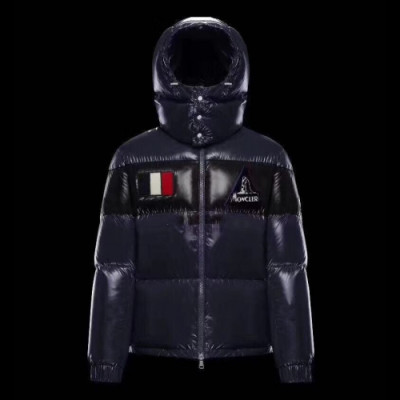 Moncler  2019 Mens Patch Logo Modern Goose Down Padding - 몽클레어 2019 남성 패치 로고 모던 구스다운 패딩 Moc01016x.Size(m - 3xl).네이비