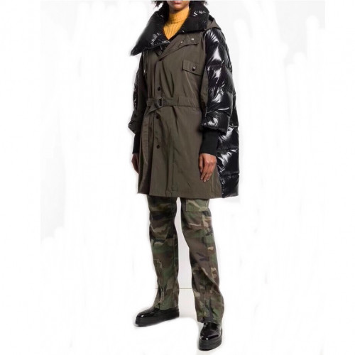 Moncler 2019 Womens Patch Logo Modern Duck Down Long Padding - 몽클레어 2019 여성 패치 로고 모던 덕다운 롱패딩 Moc01037x.Size(s - l).2컬러(블랙/카키)