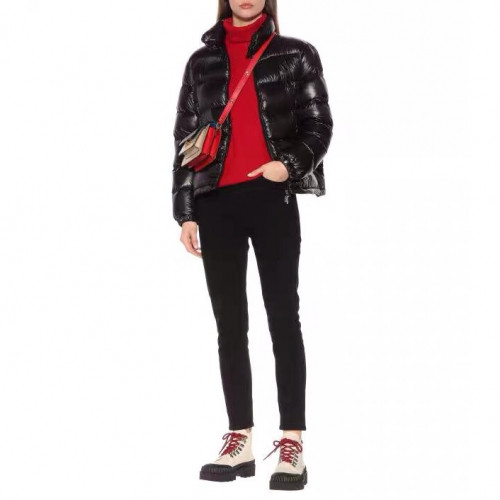 Moncler 2019 Womens Patch Logo Modern Duck Down Padding - 몽클레어 2019 여성 패치 로고 모던 덕다운 패딩 Moc01049x.Size(s - l).블랙