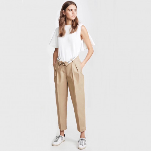 Alexsander Wang Womens Casual Cotton Pants - 알렉산더왕 2019 여성 캐쥬얼 코튼 팬츠 Alw0029x.Size(s- l).2컬러(블랙/베이지)