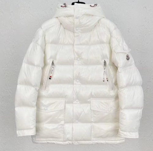 Moncler  2023 Mens Patch Logo Modern Duck Down Padding - 몽클레어 2023 남성 패치 로고 모던 덕다운 패딩 Moc01085x.Size(1 - 5).화이트