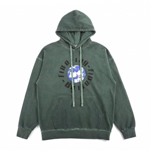 Fear of god 2019 Mm/Wm Logo Oversize Cotton HoodT - 피어오브갓 2019 남자 로고 오버사이즈 코튼 후드티 Fea0044x.Size(m - l).그린