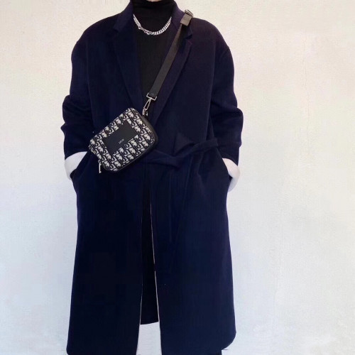 Dior 2019 Mens Business Basic Wool Coat - 디올 2019 남성 비지니스 베이직 울 코트 Dio0401x.Size(s - l).네이비