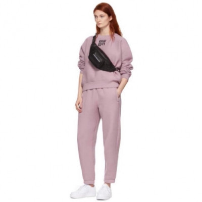 Alexsander Wang Womens Casual Cotton Training Pants - 알렉산더왕 2019 여성 캐쥬얼 코튼 기모 트레이닝 팬츠 Alw0034x.Size(s- l).인디언핑크