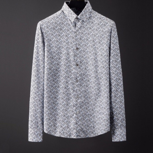 Burberry 2019 Mens Vintage Logo Cotton shirt - 버버리 2019 남성 빈티지 로고 코튼 셔츠 Bur01481x.Size(m - 3xl).그레이