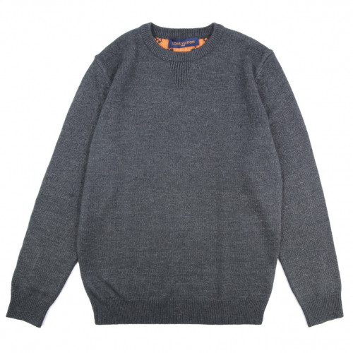 [매장판]Louis vuitton 2019 Mens Basic Crew-neck Wool Sweater - 루이비통 2019 남성 베이직 크루넥 스웨터 Lou01413x.Size (s - l).그레이