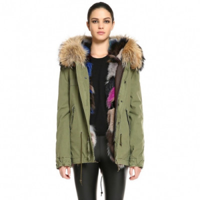 [최상급]Mr&mrs 2019 Italy Womens  Luxury Mink Parka - 미스터앤미세스퍼 2019 이태리 여성 럭셔리 밍크 파카 Mrs003x.Size(xs - l).그린