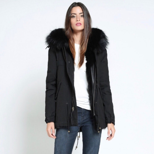 [최상급]Mr&mrs 2019 Italy Womens  Luxury Mink Parka - 미스터앤미세스퍼 2019 이태리 여성 럭셔리 밍크 파카 Mrs006x.Size(xs - l).블랙