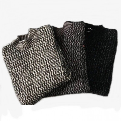 Prada 2019 Mens Crew-neck Wool Sweater - 프라다 2019 남성 양모 크루넥 스웨터 Pra0853x.Size(m - 2xl).3컬러(블랙/브라운/그레이)
