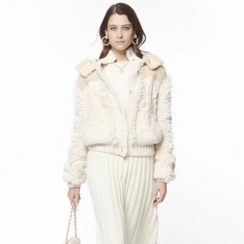 Chanel 2019 Womens Luxury Wool Sweater - 샤넬 2019 여성 럭셔리 울 스웨터 Cha0492x.Size(s - l).아이보리