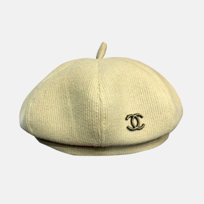Chanel 2019 Ladies Knit Cap - 샤넬 2019 여성용 니트 모자 CHAM0012, 베이지