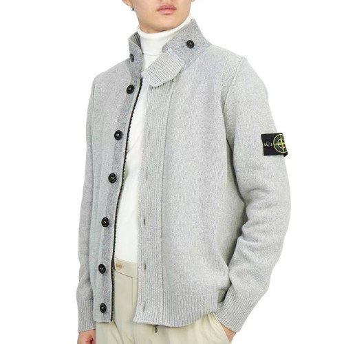 Stone Island Mens Zip-Up Cardigan - 스톤아일랜드 남성 집업 가디건 Sto0091x.Size