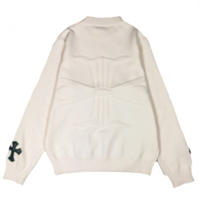 Chrome Hearts 2019 Mens Crew-neck Sweater - 크롬하츠 2019 남성 크루넥 스웨터 Chr0077x.Size(m - 2xl).화이트