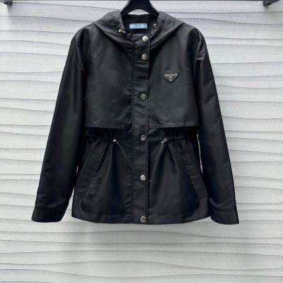 프라다 여성 블랙 자켓 - Prada Womens Black Jackets - prc0866x