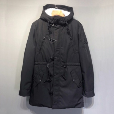 [매장판] Moose Knuckle 2019 Mens Logo Goose Down Jacket - 무스너클 2019 남성 로고 구스다운 자켓 Moo0082x.Size(s - 2xl).블랙