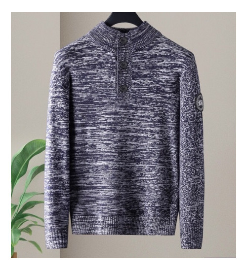 [캐나다구스]Canada goose 2019 Mens Patch Logo Casual Wool Sweater - 캐나다구스 2019 남성 패치 로고 캐쥬얼 울 스웨터 Can0259x.Size(m - 2xl).블루
