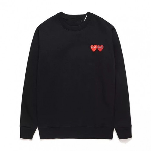 Cdgplay 2019 Unisex Print Heart Cotton Tshirts - 꼼데가르송 남/녀 프린트 하트 코튼 기모 긴팔티 - cdg38x