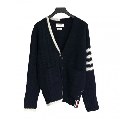 Thom Browne 2019  Womens Classic V-neck Knit Cardigan - 톰브라운 2019 여성 클래식 브이넥 니트 가디건 Thom0460x.Size(s - xl).네이비