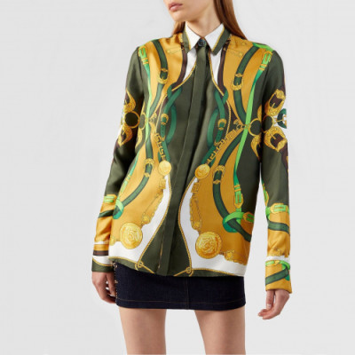 Versace Womens Luxury Silk Shirts - 베르사체 여성 럭셔리 실크 셔츠 - ver440x