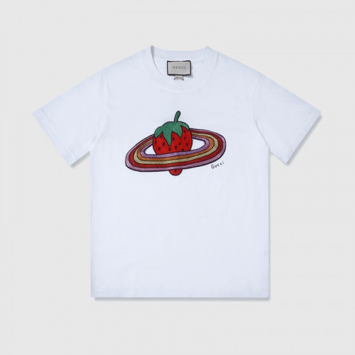 [매장판]Gucci 2019 Mm/Wm Logo Cotton Short Sleeved Tshirt - 구찌 2019 남자 로고 코튼 반팔티 Guc01895x.Size(s - l).화이트