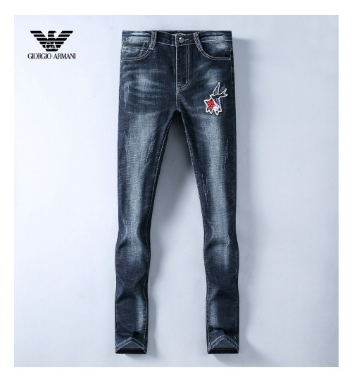 [알마니]Armani 2019 Mens Business Classic Denim Jeans - 알마니 2019 남성 비지니스 클래식 데님 청바지 Arm0508x.Size(29 - 38).블루