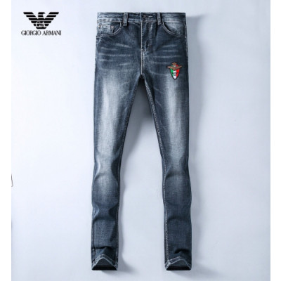 [알마니]Armani 2019 Mens Business Classic Denim Jeans - 알마니 2019 남성 비지니스 클래식 데님 청바지 Arm0511x.Size(29 - 38).블루