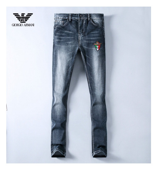 [알마니]Armani 2019 Mens Business Classic Denim Jeans - 알마니 2019 남성 비지니스 클래식 데님 청바지 Arm0511x.Size(29 - 38).블루