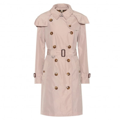 [버버리]Burberry 2019 Womens Vintage Cotton Trench Coat - 버버리 2019 여성 빈티지 코튼 트렌치 코트 Bur01802x.Size(s - xl).연핑크