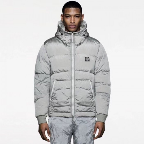 [커스텀급]Stone Island 2019 Mens Casual Goose Down Padding - 스톤아일랜드 2019 남성 캐쥬얼 구스 다운 패딩 Sto0107x.Size(m - 2xl).그레이