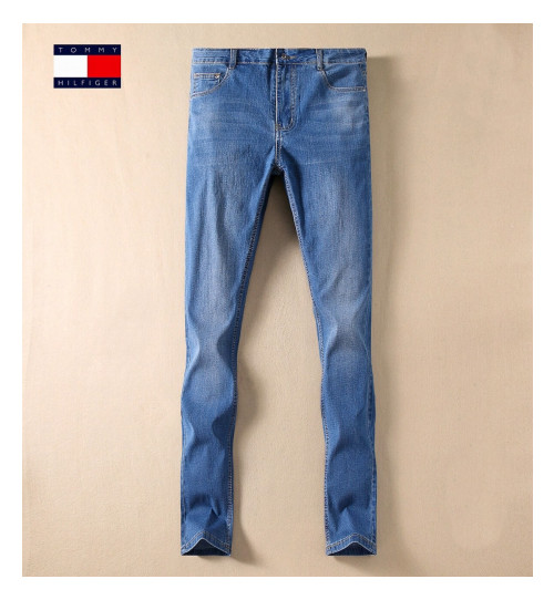 Tommy 2019 Mens Business Logo Denim Jeans - 토미 2019 남성 비지니스 로고 데님 청바지 Tomy0016x.Size(29 - 40).블루