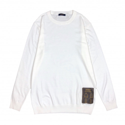Louis vuitton 2019 Mm/Wm Monogram Crew-neck Sweater - 루이비통 2019 남자 모노그램 크루넥 스웨터 Lou01517x.Size(m - 2xl).화이트