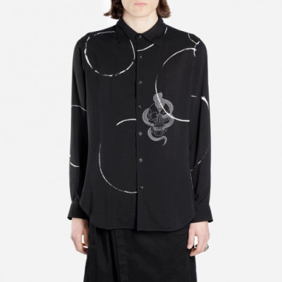 Y3 2019 Mens Casual Silk Tshirts - 요지야마모토 2019 남성 캐쥬얼 실크 티셔츠 Y3/0047x.Size(s - xl).블랙