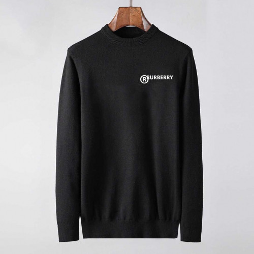 Burberry 2019 Mens Retro Logo Crew-neck Wool Sweater - 버버리 2019 남성 레트로 로고 크루넥 울 스웨터 Bur01835x.Size(m - 3xl).블랙