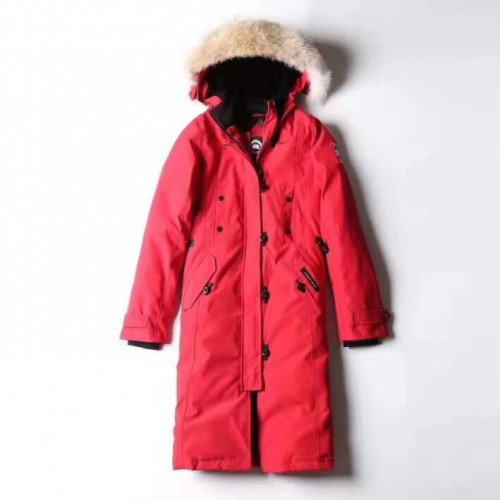 [캐나다구스]Canada goose 2020 Womens Patch Logo Casual Duck Down Padding - 캐나다구스 2020 여성 패치 로고 캐쥬얼 덕다운 패딩 Can0267x.Size(s - 2xl).레드